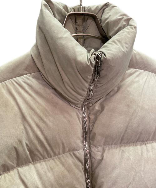 MONCLER（モンクレール）MONCLER (モンクレール) RICK OWENS (リックオウエンス) グラデーションダウンジャケット カーキ サイズ:00の古着・服飾アイテム