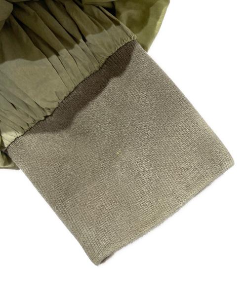 MONCLER（モンクレール）MONCLER (モンクレール) RICK OWENS (リックオウエンス) グラデーションダウンジャケット カーキ サイズ:00の古着・服飾アイテム