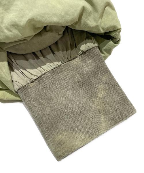MONCLER（モンクレール）MONCLER (モンクレール) RICK OWENS (リックオウエンス) グラデーションダウンジャケット カーキ サイズ:00の古着・服飾アイテム