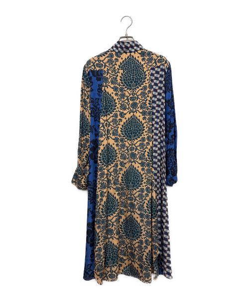 WEEKEND Max Mara（ウィークエンド マックスマーラ）WEEKEND Max Mara (ウィークエンド マックスマーラ) シュミーズドレス/シャツワンピース/総柄ワンピース マルチカラー サイズ:2の古着・服飾アイテム