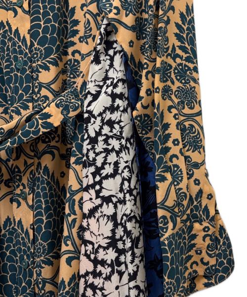 WEEKEND Max Mara（ウィークエンド マックスマーラ）WEEKEND Max Mara (ウィークエンド マックスマーラ) シュミーズドレス/シャツワンピース/総柄ワンピース マルチカラー サイズ:2の古着・服飾アイテム