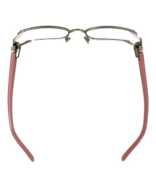 MIU MIU（ミュウミュウ）MIU MIU (ミュウミュウ) 伊達メガネ ピンク サイズ:50□17の古着・服飾アイテム