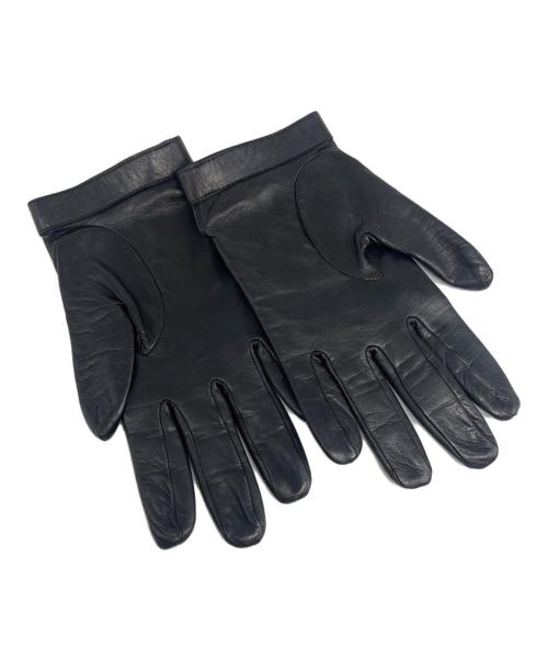 CHANEL（シャネル）CHANEL (シャネル) ココマーク レザー手袋 ブラック サイズ:7 1/2の古着・服飾アイテム