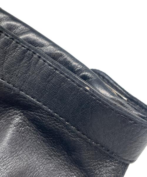 CHANEL（シャネル）CHANEL (シャネル) ココマーク レザー手袋 ブラック サイズ:7 1/2の古着・服飾アイテム