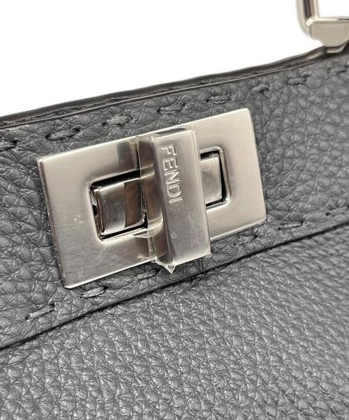 FENDI（フェンディ）FENDI (フェンディ) ピーカブー アイシーユー スモール グレー サイズ:スモール/SMALLの古着・服飾アイテム
