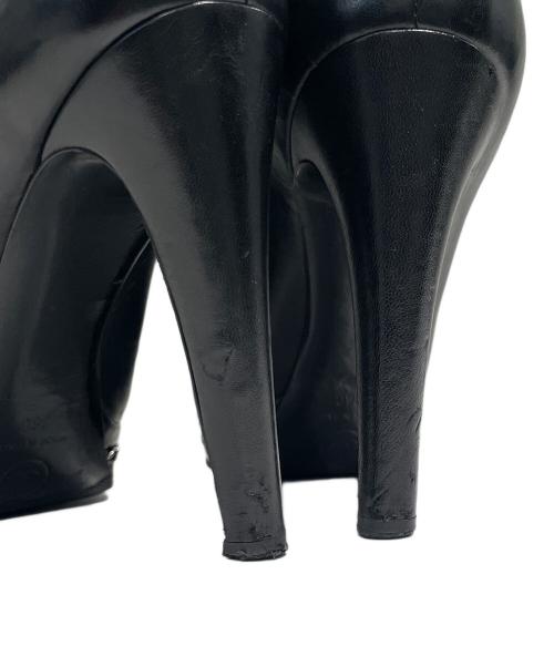 CHANEL（シャネル）CHANEL (シャネル) ココマークパンプス ブラック サイズ:36の古着・服飾アイテム