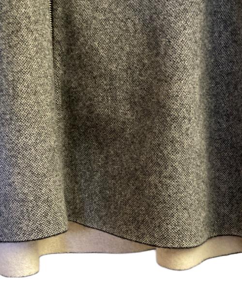 Christian Dior（クリスチャン ディオール）Christian Dior (クリスチャン ディオール) カシミヤ混ジップコート ライトグレー サイズ:36の古着・服飾アイテム