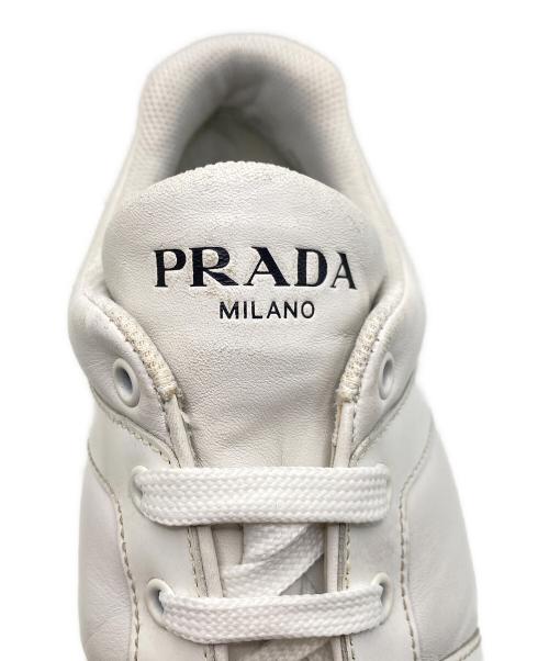 PRADA SPORTS（プラダスポーツ）PRADA SPORTS (プラダスポーツ) ローカットスニーカー ホワイト サイズ:8の古着・服飾アイテム