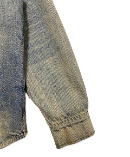 AMIRI（アミリ）AMIRI (アミリ) Denim hooded overshirt インディゴ サイズ:XXLの古着・服飾アイテム