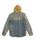 AMIRI (アミリ) Denim hooded overshirt インディゴ サイズ:XXL：60000円