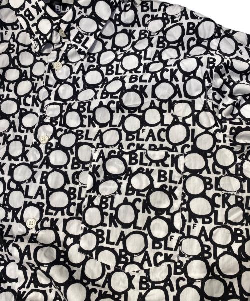 BLACK COMME des GARCONS（ブラックコムデギャルソン）BLACK COMME des GARCONS (ブラックコムデギャルソン) チェッカーフラッグ長袖シャツ ホワイト×ブラック サイズ:XLの古着・服飾アイテム