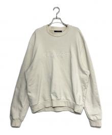 LOUIS VUITTON（ルイ ヴィトン）の古着「エンブロイダリーロゴ刺繍スウェット」｜アイボリー