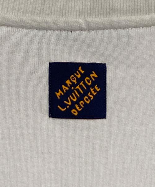 LOUIS VUITTON（ルイ ヴィトン）LOUIS VUITTON (ルイ ヴィトン) エンブロイダリーロゴ刺繍スウェット アイボリー サイズ:XXLの古着・服飾アイテム