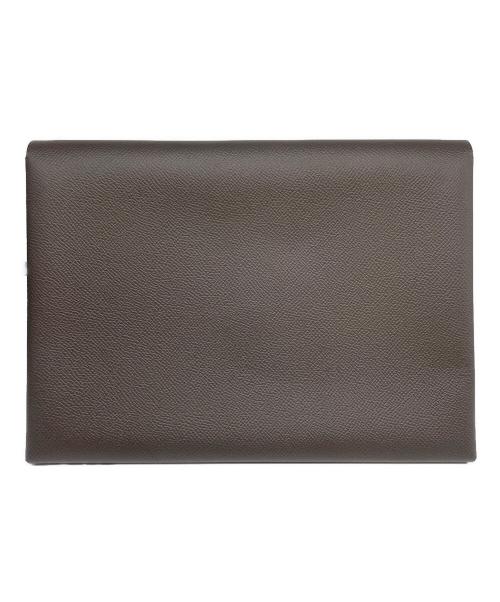 HERMES（エルメス）HERMES (エルメス)  Calvi GM/カルヴィ ブラウン×グレー サイズ:GMの古着・服飾アイテム