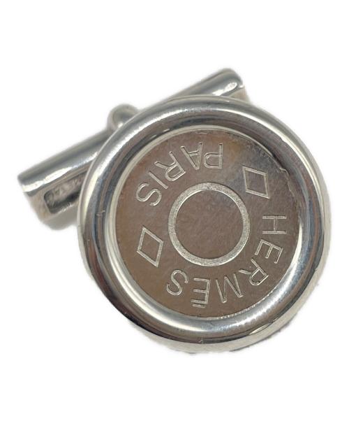 HERMES（エルメス）HERMES (エルメス) セリエボタン ラウンドシェイプ カフス シルバー サイズ:不明の古着・服飾アイテム