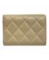 CHANEL (シャネル) スモール フラップ ウォレット　AP4342 ベージュ：80000円