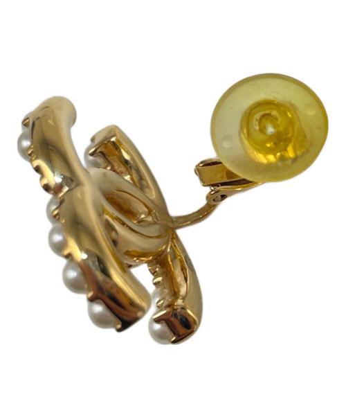 CHANEL（シャネル）CHANEL (シャネル) ココマーク ラインストーン イヤリング GPの古着・服飾アイテム