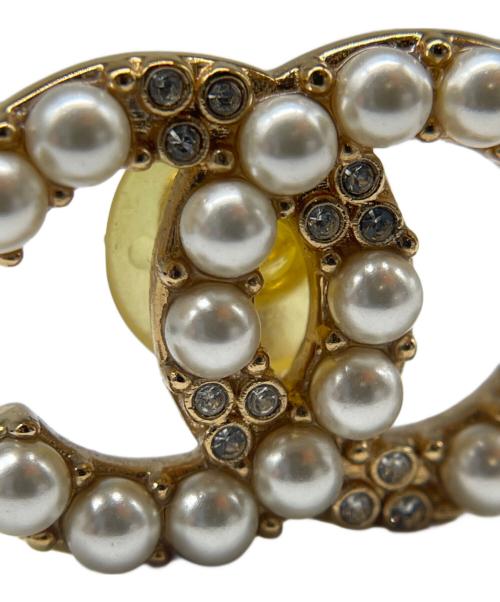 CHANEL（シャネル）CHANEL (シャネル) ココマーク ラインストーン イヤリング GPの古着・服飾アイテム