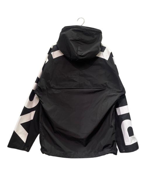 BURBERRY（バーバリー）BURBERRY (バーバリー)  ロゴプリント ジップアップ ナイロンジャケット ブラック サイズ:Ｍの古着・服飾アイテム