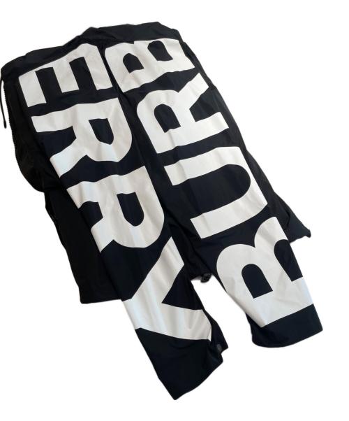 BURBERRY（バーバリー）BURBERRY (バーバリー)  ロゴプリント ジップアップ ナイロンジャケット ブラック サイズ:Ｍの古着・服飾アイテム