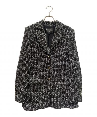 中古・古着通販】CHANEL (シャネル) ココマーク ボタン ツイード