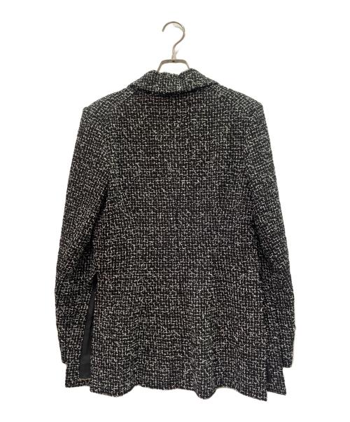 CHANEL（シャネル）CHANEL (シャネル) ココマーク ボタン ツイードジャケット ブラック サイズ:36の古着・服飾アイテム