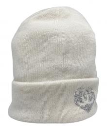 CHANEL（シャネル）の古着「ココマークハートビーニー」｜ホワイト