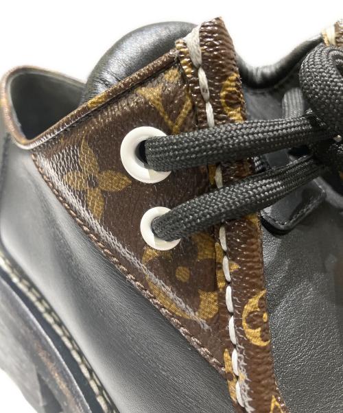 LOUIS VUITTON（ルイ ヴィトン）LOUIS VUITTON (ルイ ヴィトン) チロリアンシューズ ブラック サイズ:37 2/1の古着・服飾アイテム