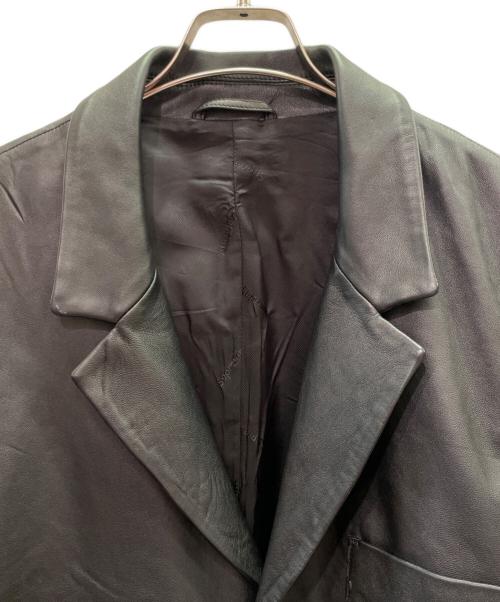 SUPREME（シュプリーム）SUPREME (シュプリーム) Leather Blazer ブラック サイズ:XLの古着・服飾アイテム