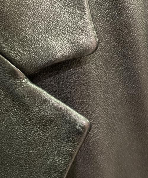 SUPREME（シュプリーム）SUPREME (シュプリーム) Leather Blazer ブラック サイズ:XLの古着・服飾アイテム