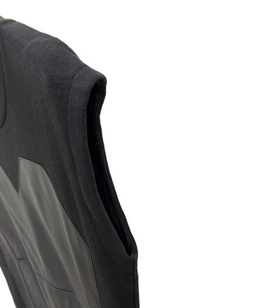 MM6 Maison Margiela（エムエムシックスメゾンマルジェラ）MM6 Maison Margiela (エムエムシックスメゾンマルジェラ) レザーミニドレス ブラック サイズ:Sの古着・服飾アイテム