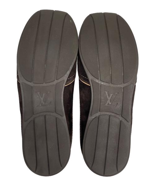 LOUIS VUITTON（ルイ ヴィトン）LOUIS VUITTON (ルイ ヴィトン) ローカットスウェードスニーカー ブラウン サイズ:6 1/2の古着・服飾アイテム