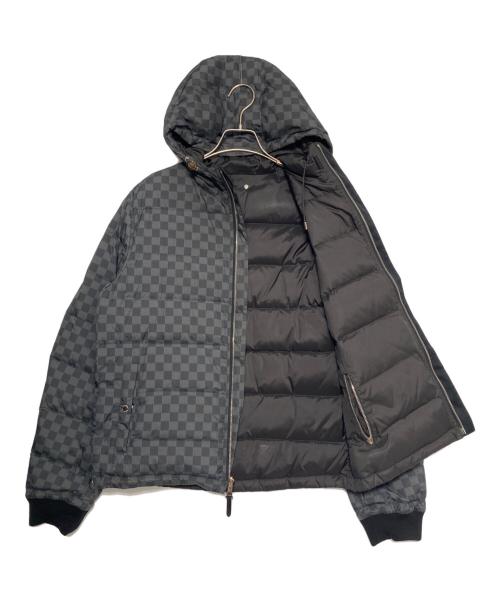 LOUIS VUITTON（ルイ ヴィトン）LOUIS VUITTON (ルイ ヴィトン) リバーシブルダウンジャケット ブラック サイズ:46の古着・服飾アイテム