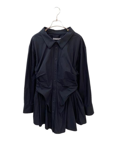 ALEXANDER WANG（アレキサンダー・ワン）ALEXANDER WANG (アレキサンダー・ワン) シャツワンピース ブラック サイズ:6の古着・服飾アイテム