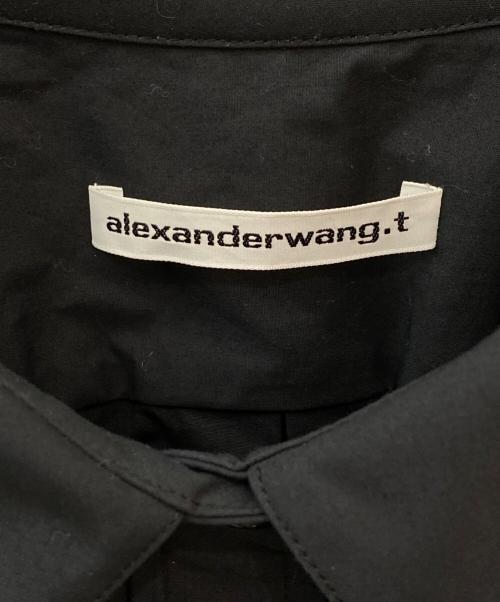 ALEXANDER WANG（アレキサンダー・ワン）ALEXANDER WANG (アレキサンダー・ワン) シャツワンピース ブラック サイズ:6の古着・服飾アイテム