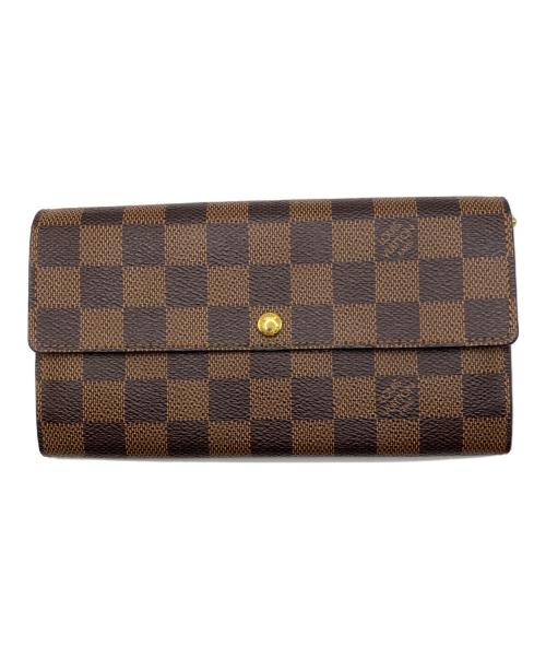 LOUIS VUITTON（ルイ ヴィトン）LOUIS VUITTON (ルイ ヴィトン) ポルトフォイユ･サラ ブラウンの古着・服飾アイテム