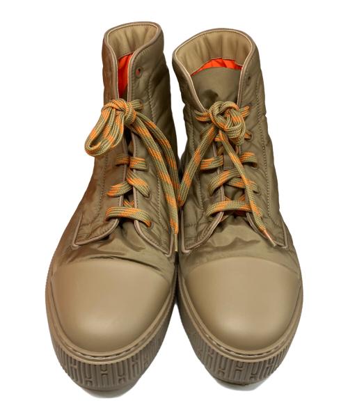 HERMES（エルメス）HERMES (エルメス) ショートブーツ 《フレッシュ》 ベージュ サイズ:43の古着・服飾アイテム