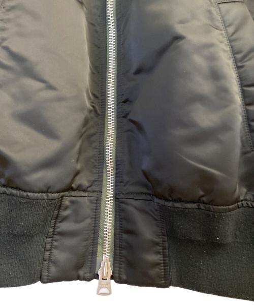 sacai（サカイ）sacai (サカイ) MADSAKI (マドサキ) MADSAKI バックペイント ツイル MA1 ブラック サイズ:3の古着・服飾アイテム