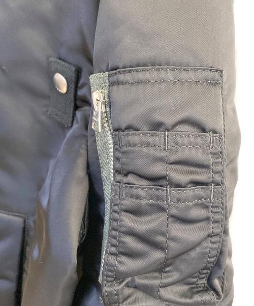 sacai（サカイ）sacai (サカイ) MADSAKI (マドサキ) MADSAKI バックペイント ツイル MA1 ブラック サイズ:3の古着・服飾アイテム