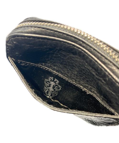 CHROME HEARTS（クロムハーツ）CHROME HEARTS (クロムハーツ) COIN CASE コインケース ダガーラウンドジップレザーコインケース ブラック サイズ:-の古着・服飾アイテム
