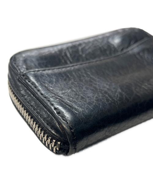 CHROME HEARTS（クロムハーツ）CHROME HEARTS (クロムハーツ) COIN CASE コインケース ダガーラウンドジップレザーコインケース ブラック サイズ:-の古着・服飾アイテム