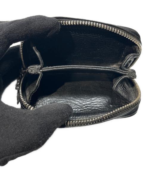 CHROME HEARTS（クロムハーツ）CHROME HEARTS (クロムハーツ) COIN CASE コインケース ダガーラウンドジップレザーコインケース ブラック サイズ:-の古着・服飾アイテム