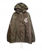 CELINEセリーヌ）の古着「コーチジャケット」｜カーキ