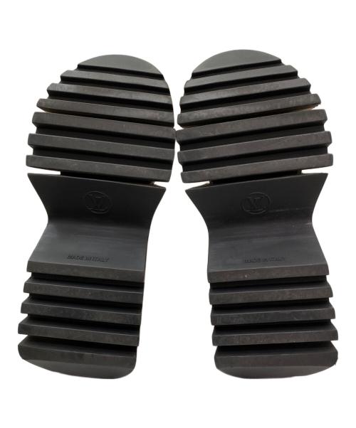 LOUIS VUITTON（ルイ ヴィトン）LOUIS VUITTON (ルイ ヴィトン) LVズーム プラットフォーム アンクルブーツ ブラック サイズ:38の古着・服飾アイテム