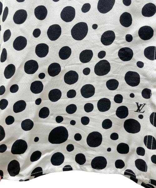 LOUIS VUITTON（ルイ ヴィトン）LOUIS VUITTON (ルイ ヴィトン) 23SS ×草間彌生インフィニティ ドット 長袖 シャツ ホワイト×ブラック サイズ:36の古着・服飾アイテム