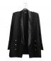 BALMAIN（バルマン）の古着「ナポレオンジャケット」｜ブラック
