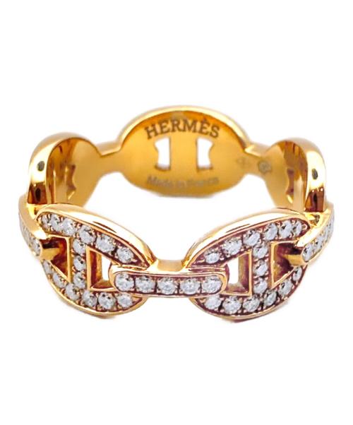 HERMES（エルメス）HERMES (エルメス) Chaine d'ancre Enchainee Ring/シェーヌ・ダンクル アンシェネ リング/H120646B54 サイズ:51/11号の古着・服飾アイテム