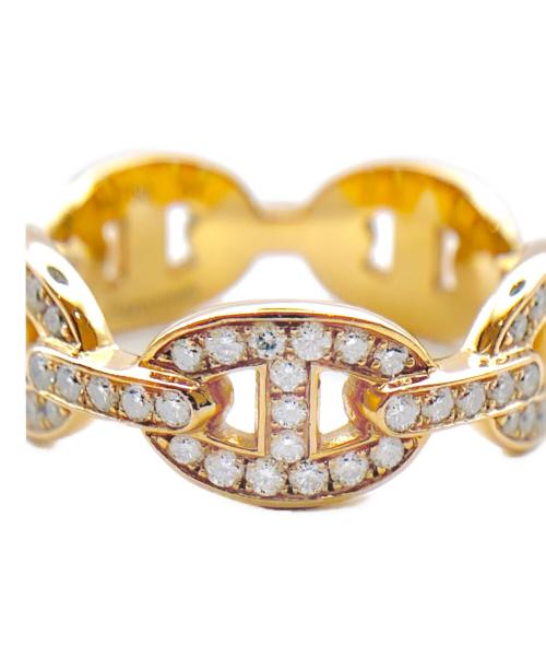 HERMES（エルメス）HERMES (エルメス) Chaine d'ancre Enchainee Ring/シェーヌ・ダンクル アンシェネ リング/H120646B54 サイズ:51/11号の古着・服飾アイテム