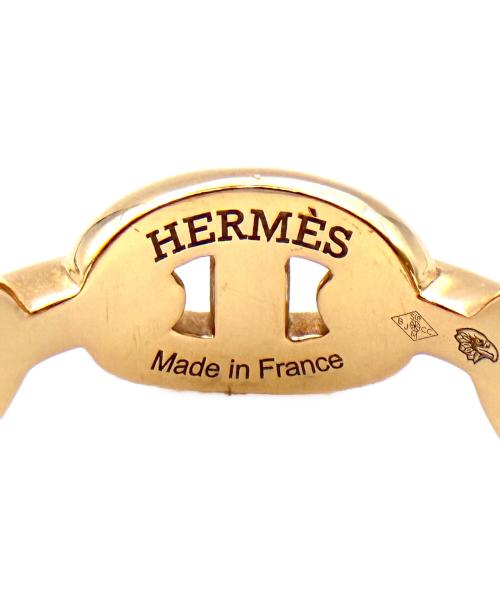 HERMES（エルメス）HERMES (エルメス) Chaine d'ancre Enchainee Ring/シェーヌ・ダンクル アンシェネ リング/H120646B54 サイズ:51/11号の古着・服飾アイテム