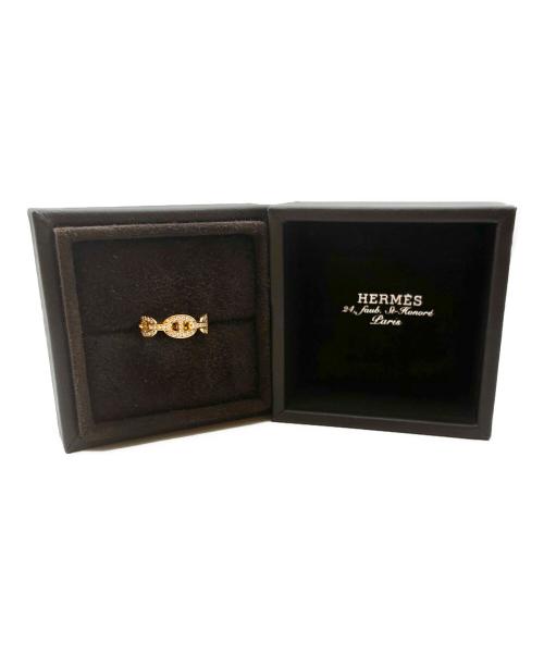 HERMES（エルメス）HERMES (エルメス) Chaine d'ancre Enchainee Ring/シェーヌ・ダンクル アンシェネ リング/H120646B54 サイズ:51/11号の古着・服飾アイテム